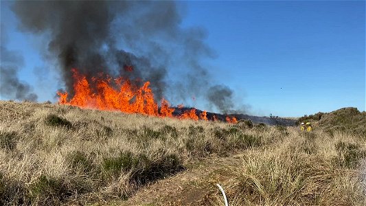 Siuslaw Oregon Dunes Prescribed Burn 2022