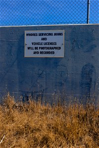 Warning sign