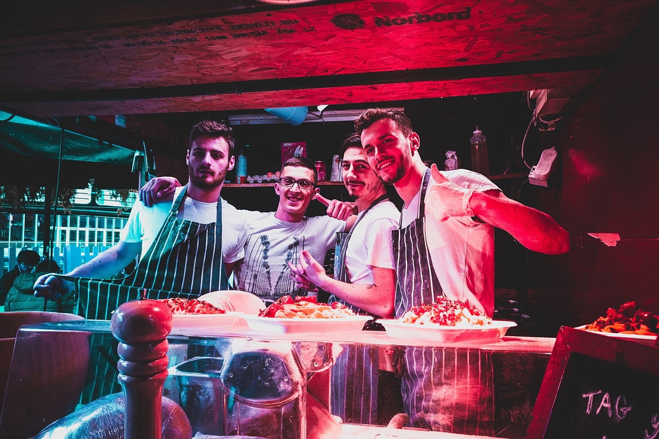 Chefs in Restaurant