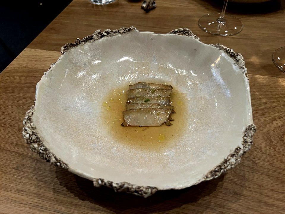 Abalone, Dulse, Fresh Tomato