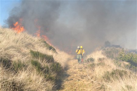 Siuslaw Oregon Dunes Prescribed Burn 2022