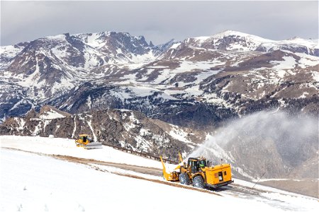 Plowing Beartooth Highway 2021 (25) photo