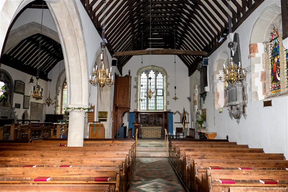 CHURCH OF ST BARTHOLOMEW, THE GREEN OTFORD, KENT