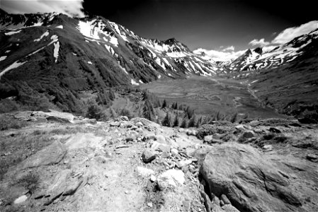 From Miage moraine (Mont Blanc zone) photo