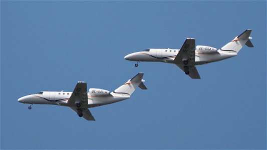 Cessna 525C CitationJet 4+ OE-GSX International Jet Management from Siena (3800 ft.)