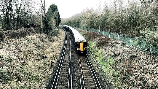 Slow Motion Train. Location Castle Road Allington.