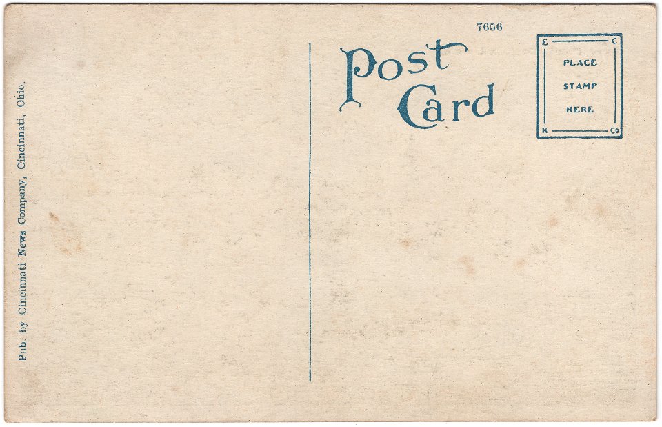 Back of River Front, Cincinnati, Ohio (Date Unknown)