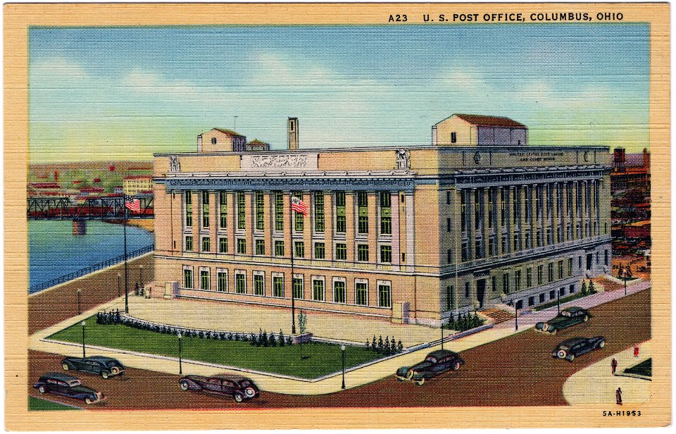 U.S. Post Office, Columbus, Ohio (Date Unknown) photo