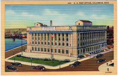 U.S. Post Office, Columbus, Ohio (Date Unknown) photo