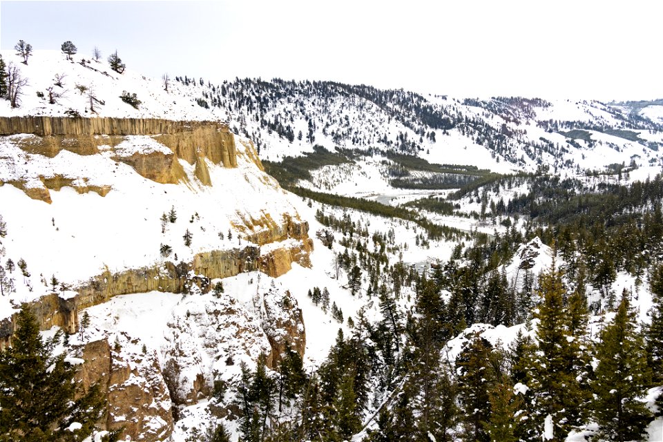 Overlooking the Yellowstone River near Tower General Store