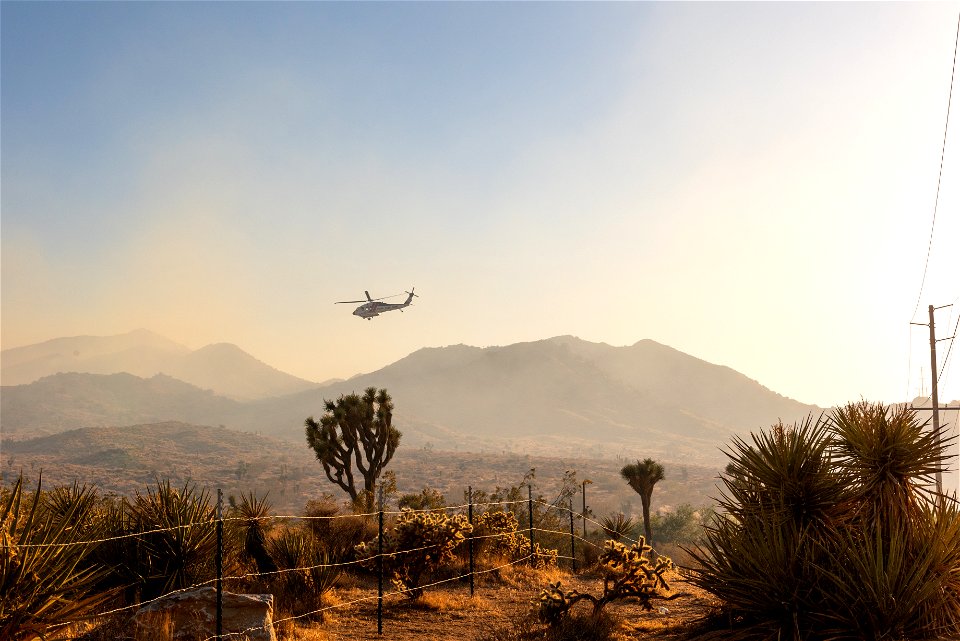 Air Operations for the Elk Fire