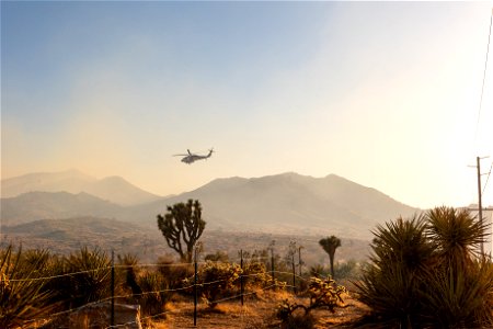 Air Operations for the Elk Fire photo