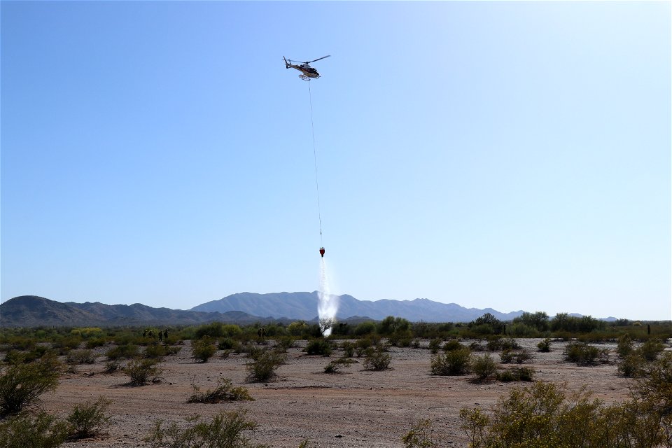 Practicing bucket drops