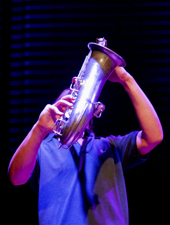 John Dikeman William Parker Hamid Drake BIM huis Amsterdam, 9 september 2015 - John Dikeman