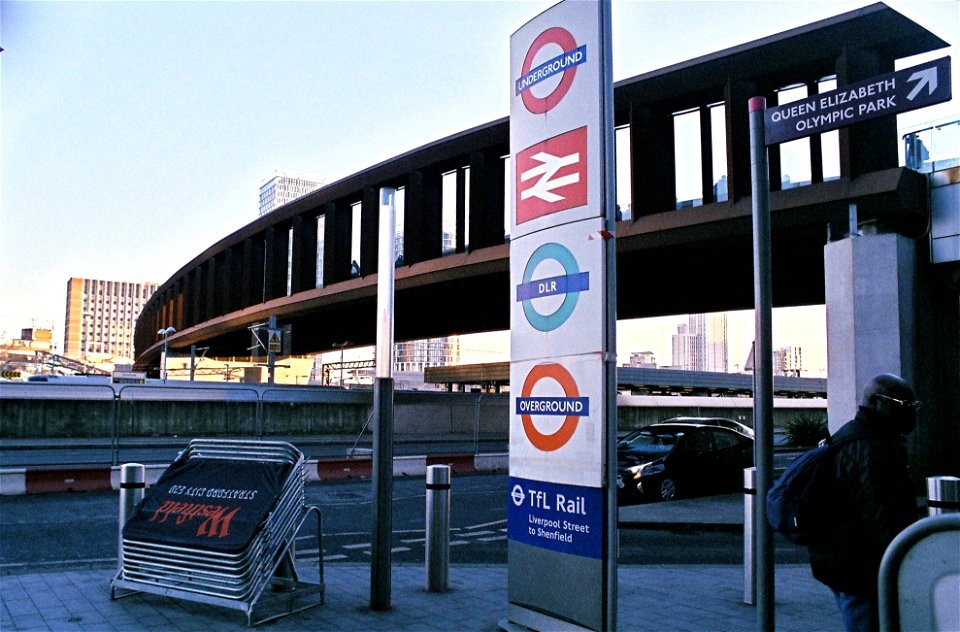 Footbridge at Stratford