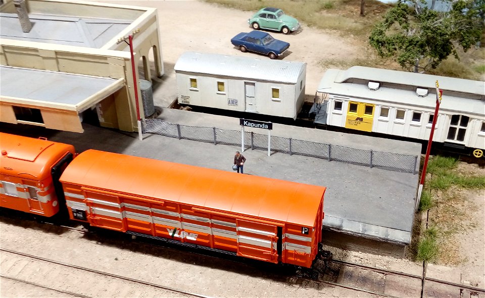 At the Model Railway exhibition