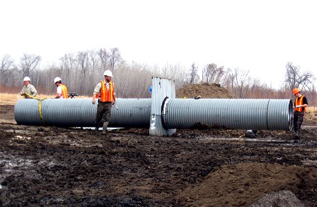 Preparing the 36-inch Pipe for Restoration