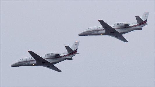 Cessna 560XL Citation XLS CS-DXF Netjets Europe from Brescia (3800 ft.)