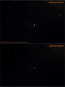 Tracking disabled VD enabled