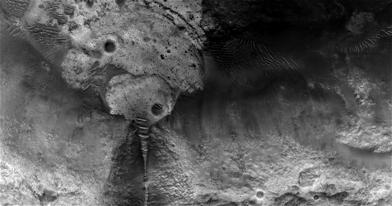 A Fan in a Southern Highlands Crater