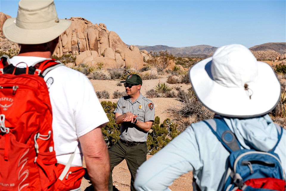 Visitors at Geology Talk program