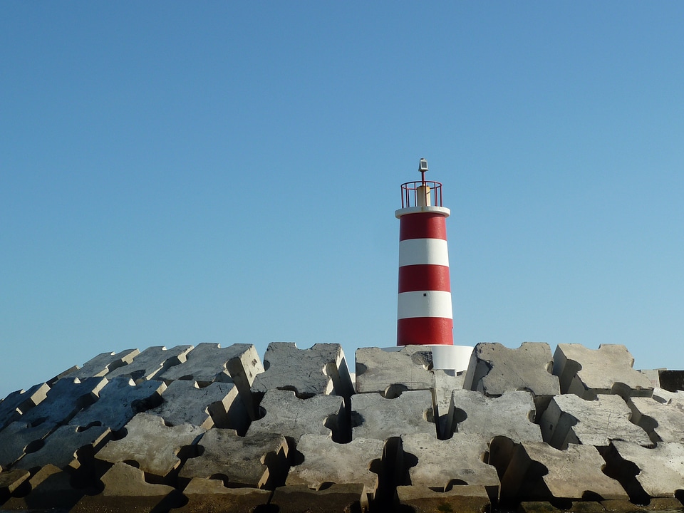 Lighthouse travel atlantic ocean