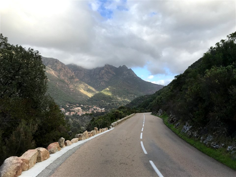 Route vers Soccia