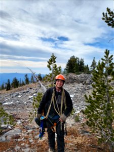 20211019-GP-White Bark Pine Cone collection 02 photo by Mt Adams Resource Stewards