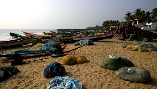 Serenity beach. Pondichery