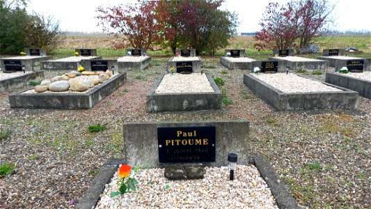 Cimetière du Camp du Vernet : Paul Pitoume