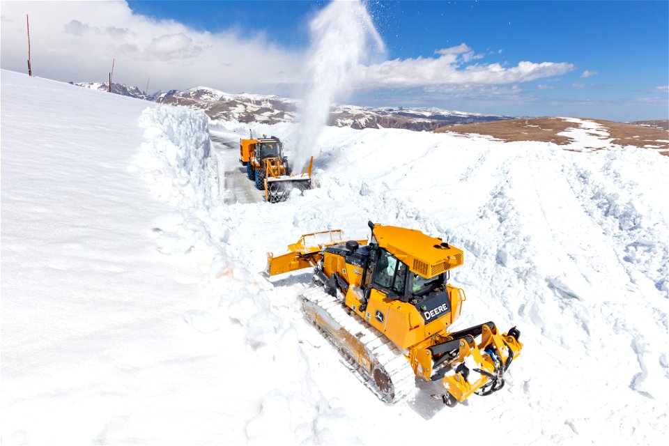 Plowing Beartooth Highway 2021 (15) photo