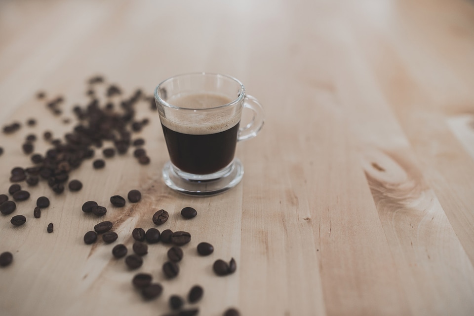 Espresso Coffee and Beans