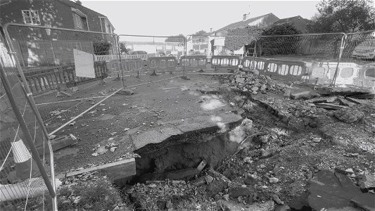 Sink Hole Hildenborough Crescent Allington Maidstone