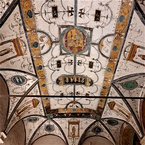 1520s ceiling Roman Forum Rome Italy
