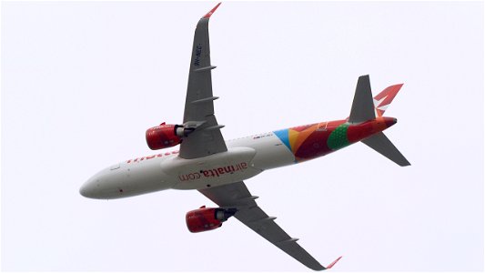 Airbus A320-251N 9H-NEC Air Malta from Luqa (5200 ft.) photo