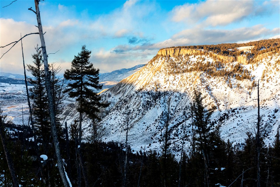 Last light on Mt. Everts