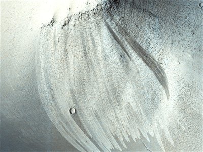 Bright and Dark Slope Streaks photo