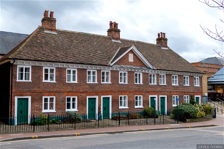 Sir John Banks Almshouses A Grade II Listed Building in Maidstone, Kent photo