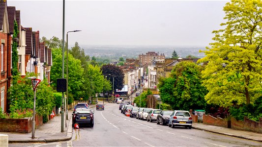 Anerley Hill looking towards Beckenham and Bromley photo