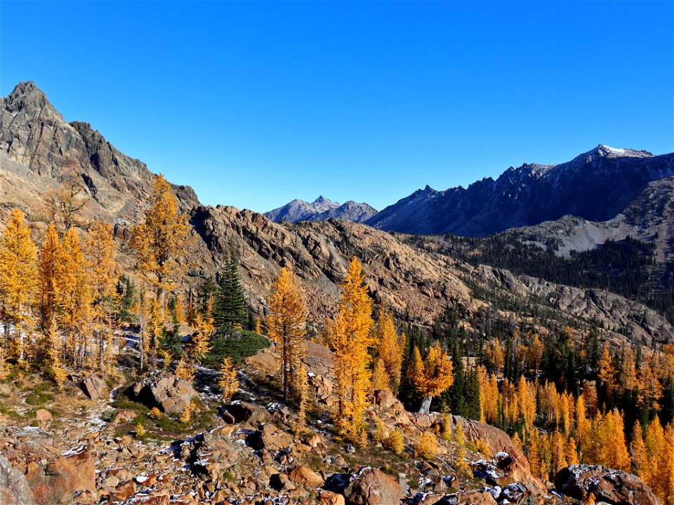 Ingalls Pass at North Cascades in WA
