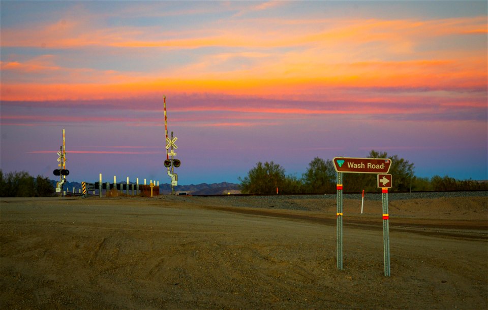 Wash Road at Imperial Sand Dunes photo