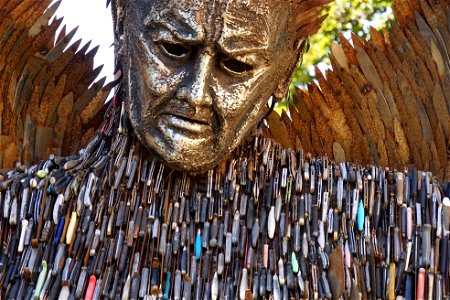 The Knife Angel Rochester Cathedral
