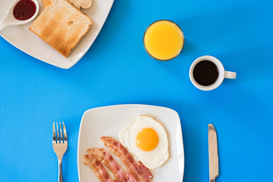 Eggs, Bacon & Toast Breakfast photo