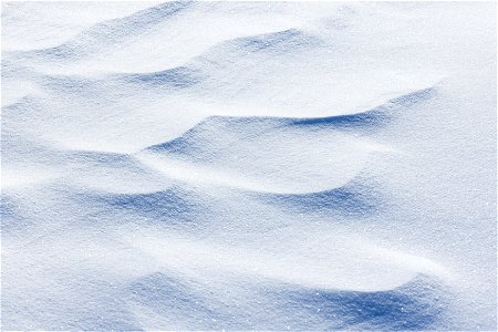 Textures of snow at Selawik National Wildlife Refuge