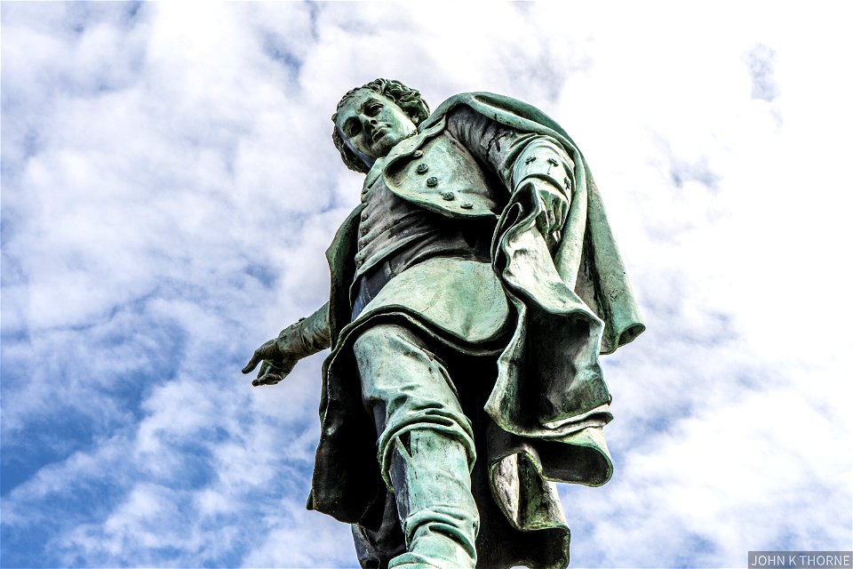 Thomas Fletcher Waghorn (20 June 1800–7 January 1850) was an English sailor, navy officer, and postal pioneer who promoted and claimed the idea of a new route from Great Britain to India overland through Egypt prior to the development of the Suez Canal.