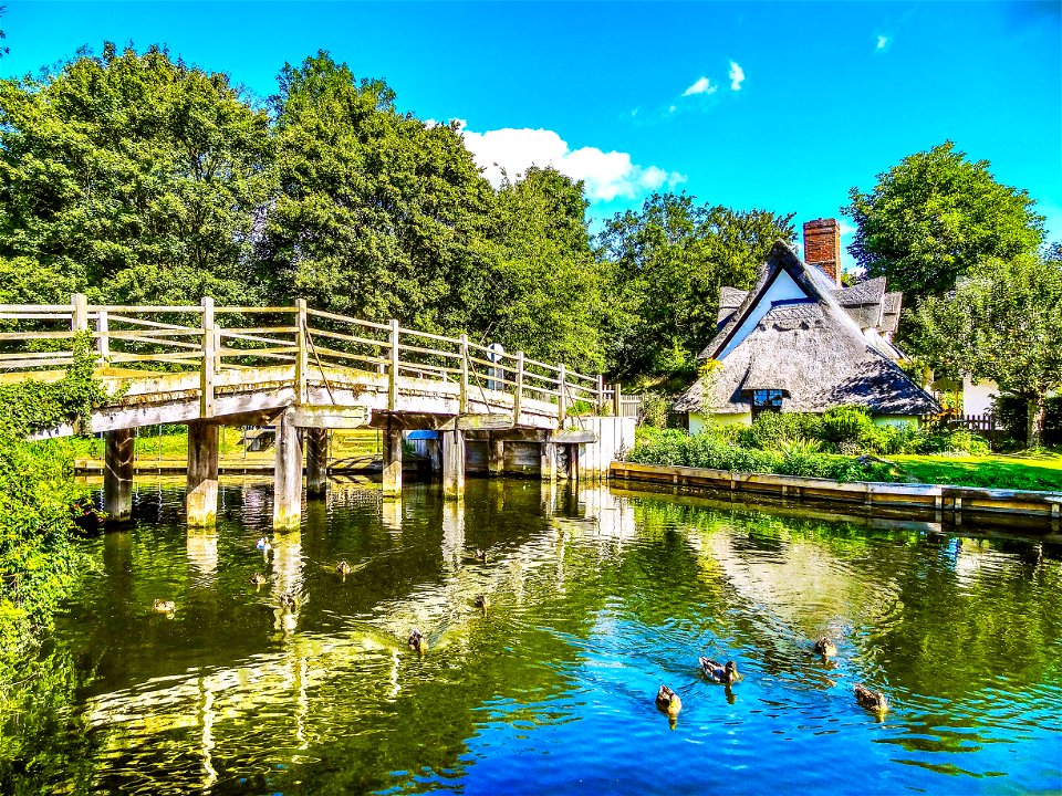 Old Bridge Flatford Mill