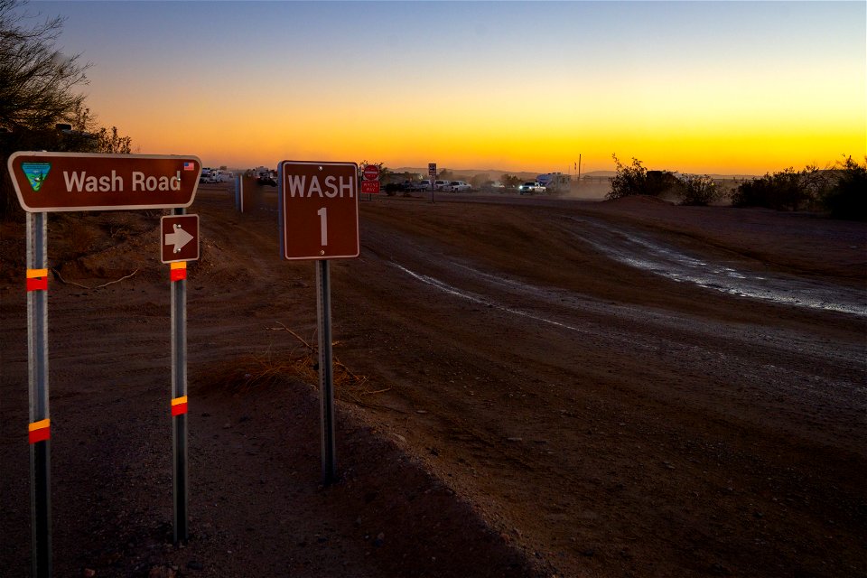 Wash Road at Imperial Sand Dunes