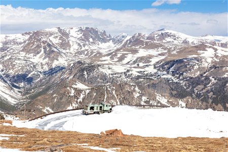 Plowing Beartooth Highway 2021 (4) photo