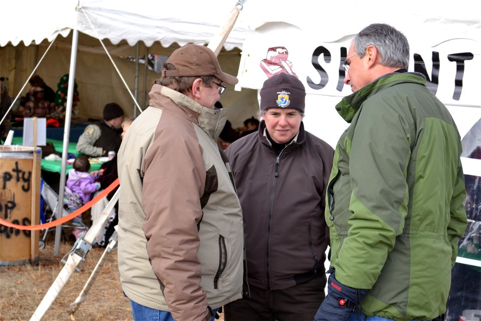 Rick Schultz, Anne Sittauer, and Tom Melius