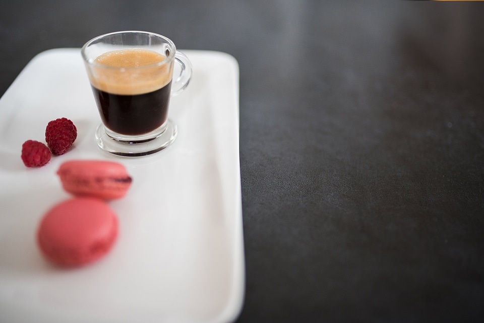Macaron and Coffee